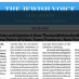 Jewish Voice and Opinion June 2015