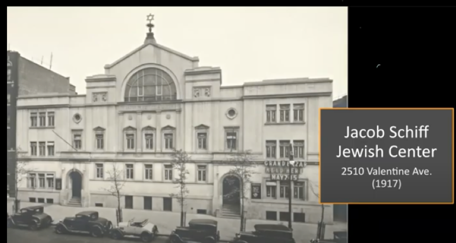 Jacob Schiff Jewish Center 1917