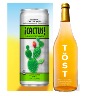 Introducing two new kosher beverages Töst and ¡CACTUS!