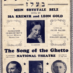 Yiddish Theater and the American Jewish Experience – Immigrant Songs