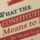 Should We Rewrite the Constitution? – What the Constitution Means to Me 